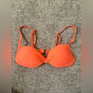 Cupshe Women's Size Small Orange Bikini Top